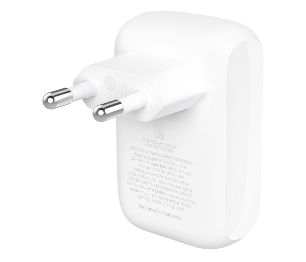 BELKIN BoostCharge 42W USB-C 3 0W USB-A 12W biała WCB009vfWH - 1235676 - zdjęcie 3